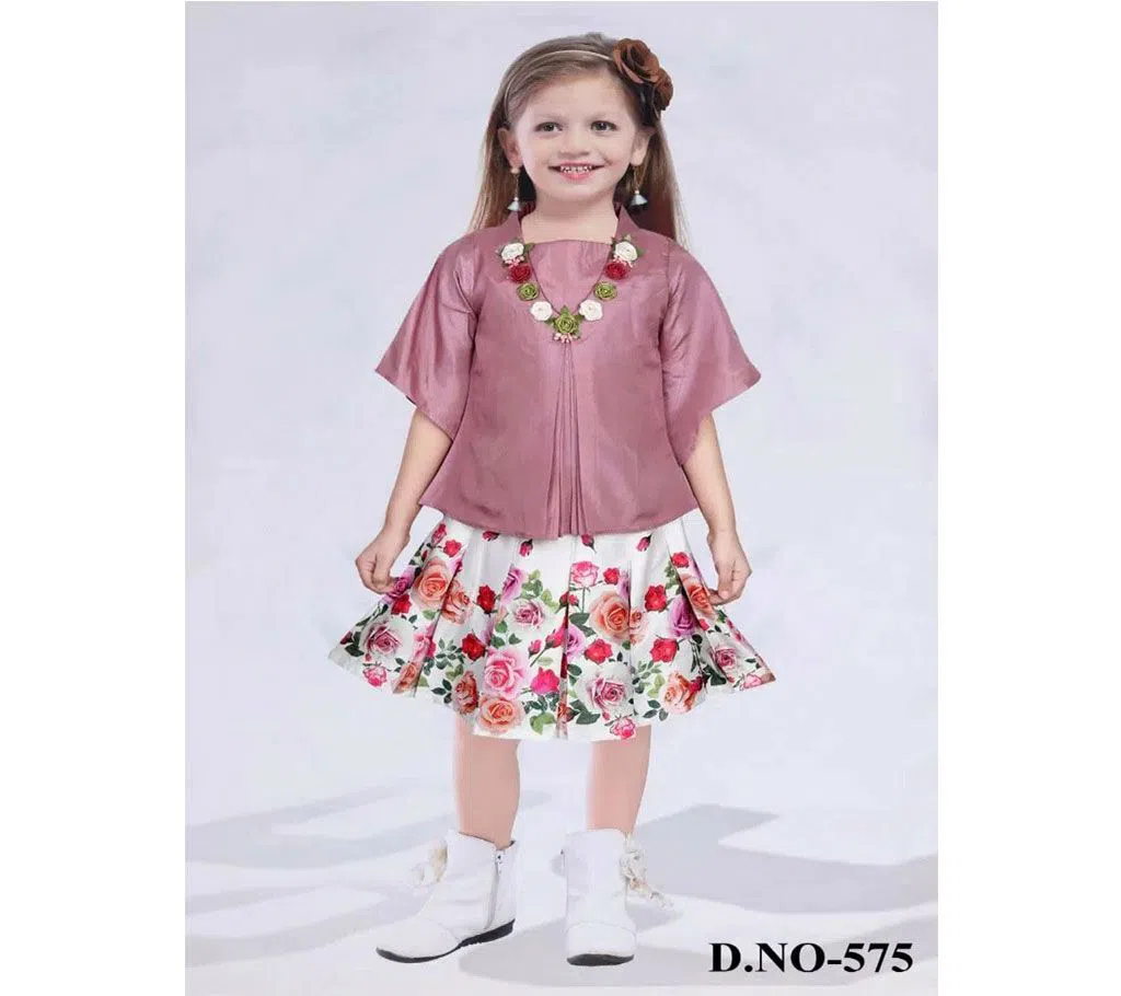 Indain Baby/girl party Tops 7 Scart-Multi Color