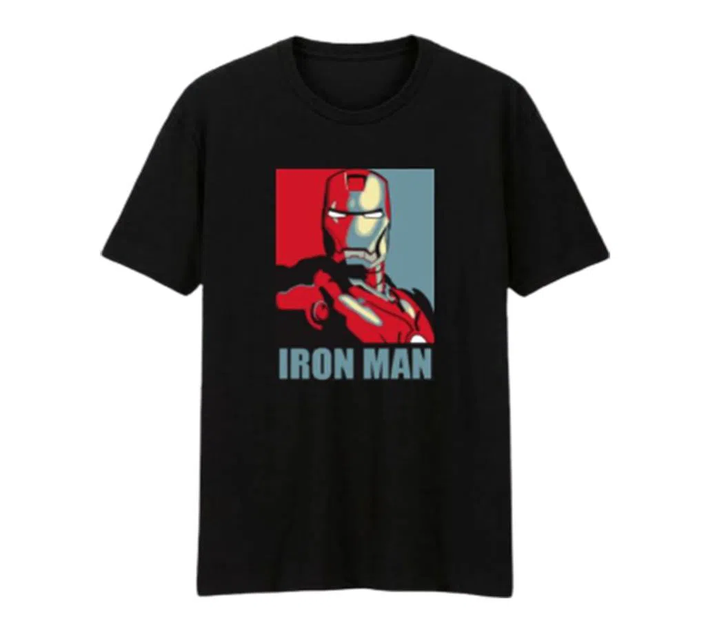 "Iron Man"  Half Sleeve T-shirt For men 
