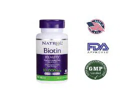 Natrol Biotin Beauty 10,000mcg (Tablets 100 ) USA