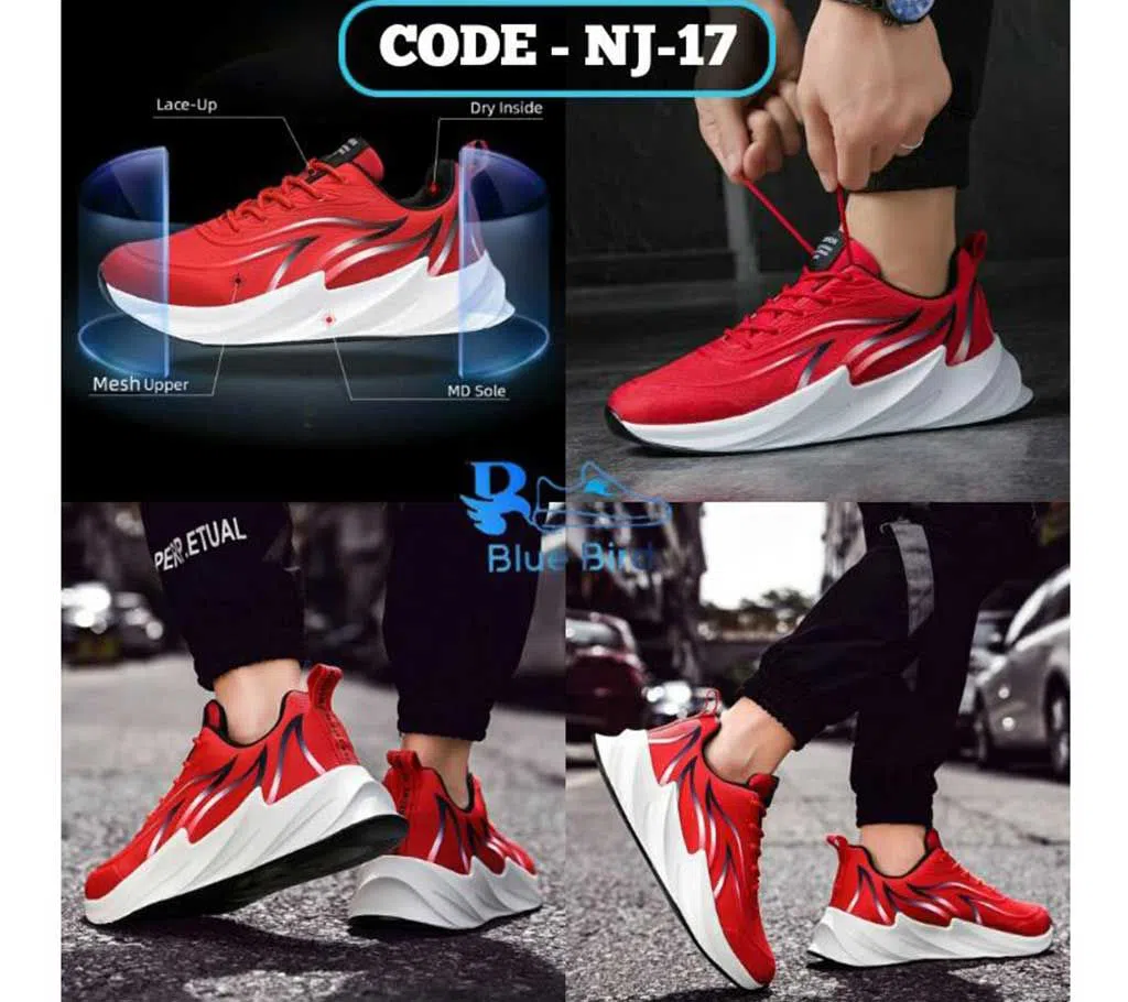 Men Sneakers shoe Red