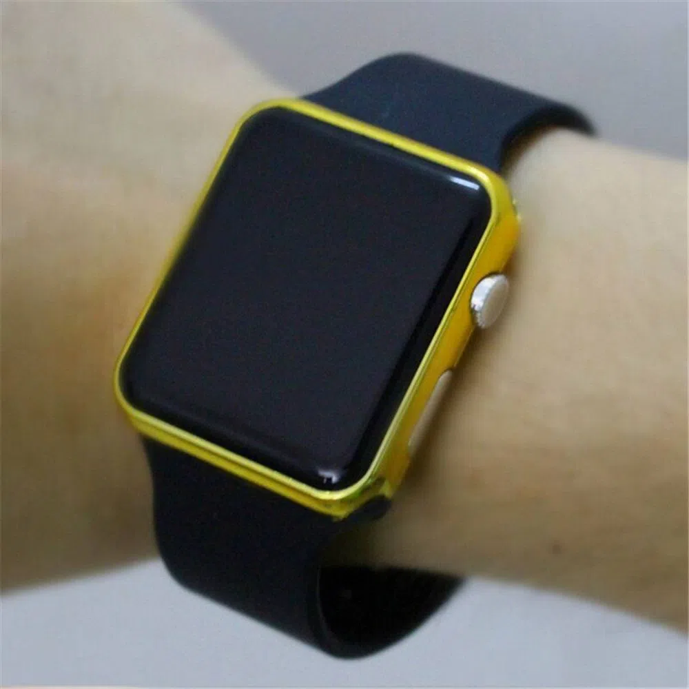 Colorful Square LED Digital Sports Watch , Water Resistance LED Wrist Watch(null)