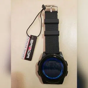 SANDA 337 Ultra-thin 9mm Sport Watch Men Electronic LED Digital Wrist Watches Waterproof Clock Calendar Watch for Male