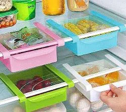  Refrigerator Storage Box 1 Pcs - Multi Color