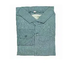 Cotton full sleeve shirt for men-Olive 