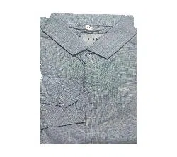 cotton Full Sleeve Shirt For Men,-Ash 