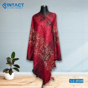 গুজরাটি শাল - Maroon