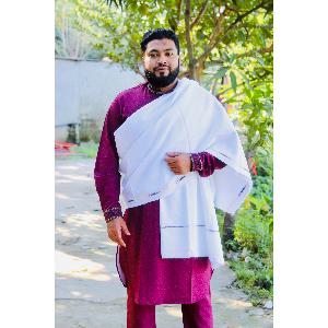 মেনস শাল - White