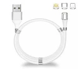 Magnetic Data Cable Type C Cable Retractable Portable Charging
