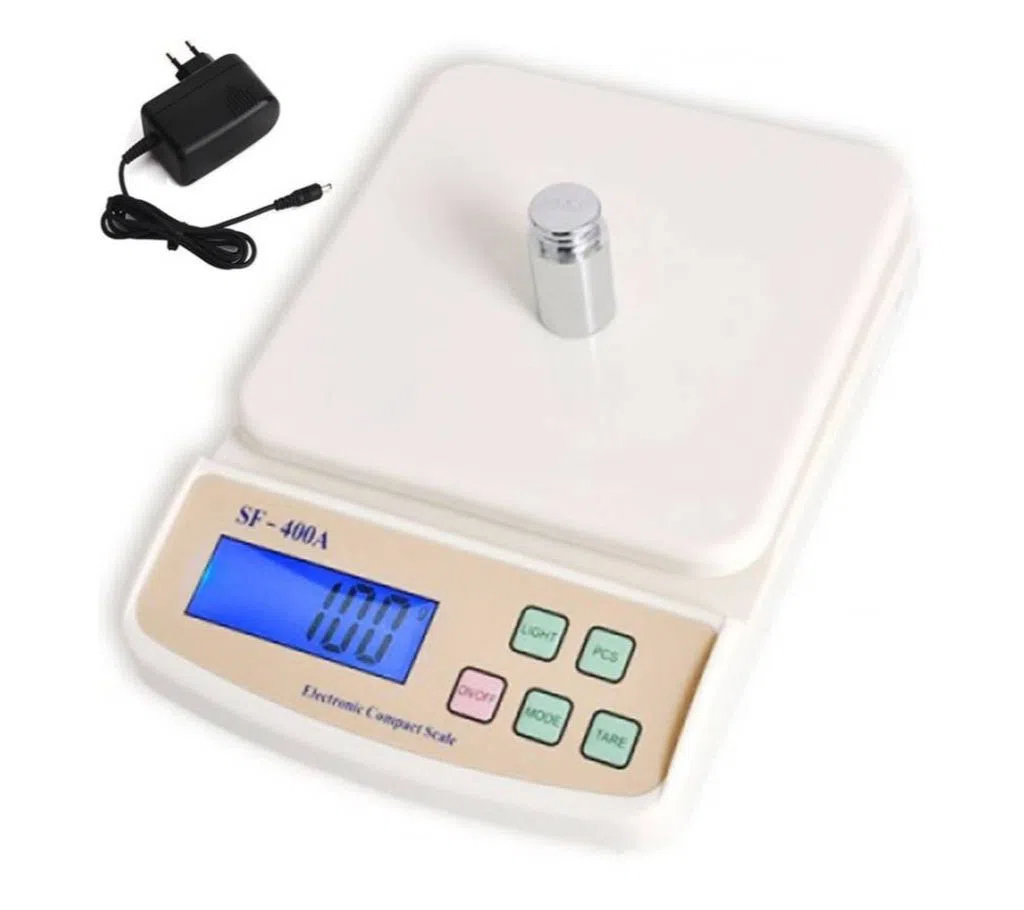 Digital Weight Scale Capacity 10 kg with LCD Display