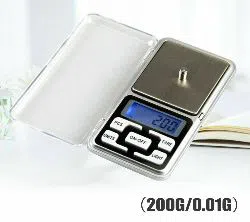 Pocket Mini Weight precision Scale - White (200g)