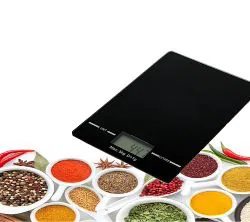 Digital Kitchen Food Scale Ultra Slim Design and Easy to Clean Weighing Surface