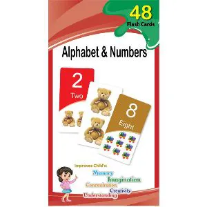 Flash Card- Alphabet & Numbers ( 48 Cards) 