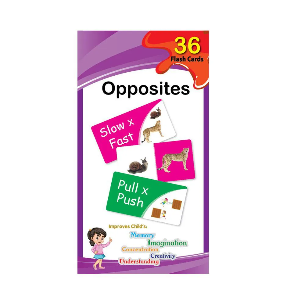 Flash Card- Opposites ( 36 Cards) 