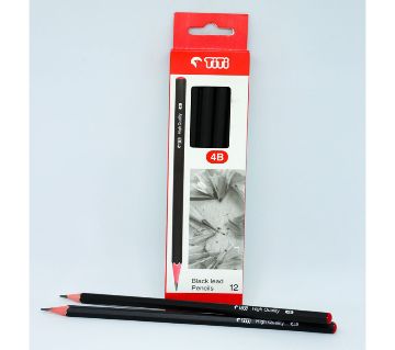 Titi High Qualiy ফোর বি পেন্সিল  ( 3 Pencil A Pack)