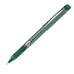 Pilot Hi-Tecpoint V5 Grip: Liquid Ink Rollerball Pen - Fine Tip (Green)