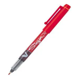 pilot-v-sign-pen-fineliner-marker-pen-medium-tip-red