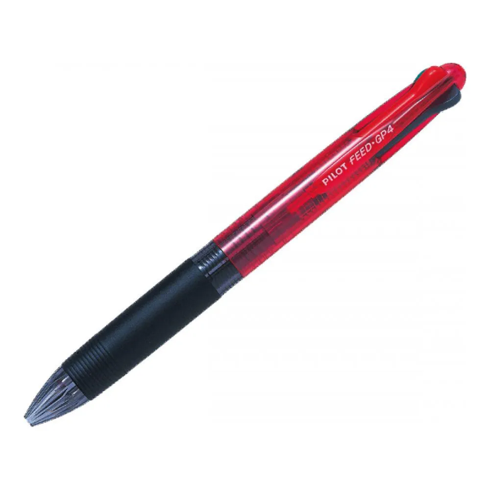 Pilot Feed GP4: Ballpoint Pen - Medium Tip | 0.7 mm (4 Color)
