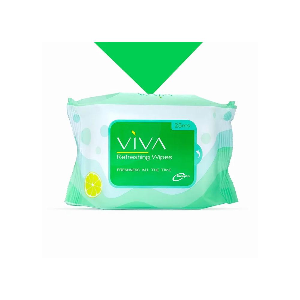 Viva Facial Refreshing Wipes 25 Pcs (BD)