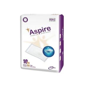 Aspire প্রিমিয়াম আন্ডারপ্যাড - 10 pcs (ইউনিসেক্স)
