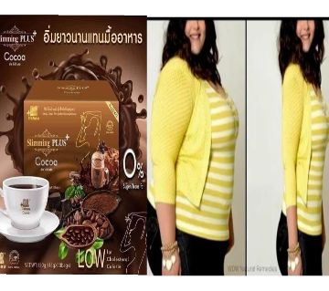 Sliming Plus Cocoa Coffee-10pkt-Thailand 