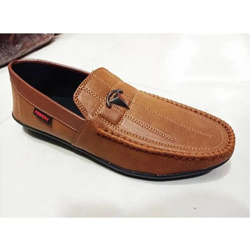 Nice Brown Casual China Artificial Leather Loafers for Men