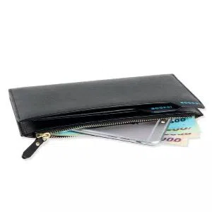Bogesi Brand Long Wallet Short Slim Male Purses Money Clip Credit Card Dollar Price