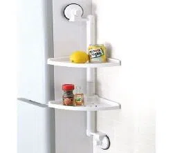 Double-Suction Cup Corner Rack