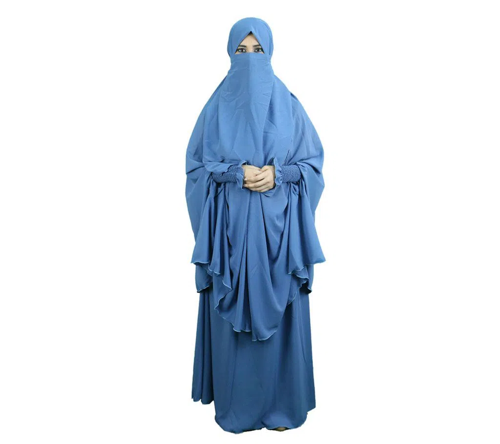 Ladies Khimar - Blue