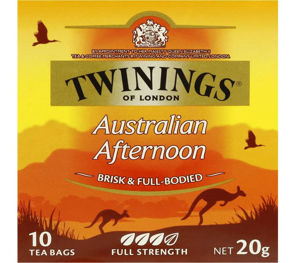 Twinings Australian Afternoon Tea Bags 10 pack; product of Au