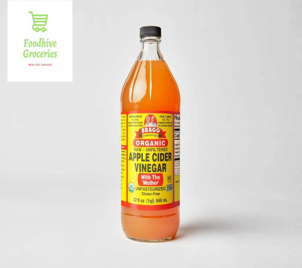 Bragg Organic Apple Cider Vinegar with The Mother - 946 ml USA