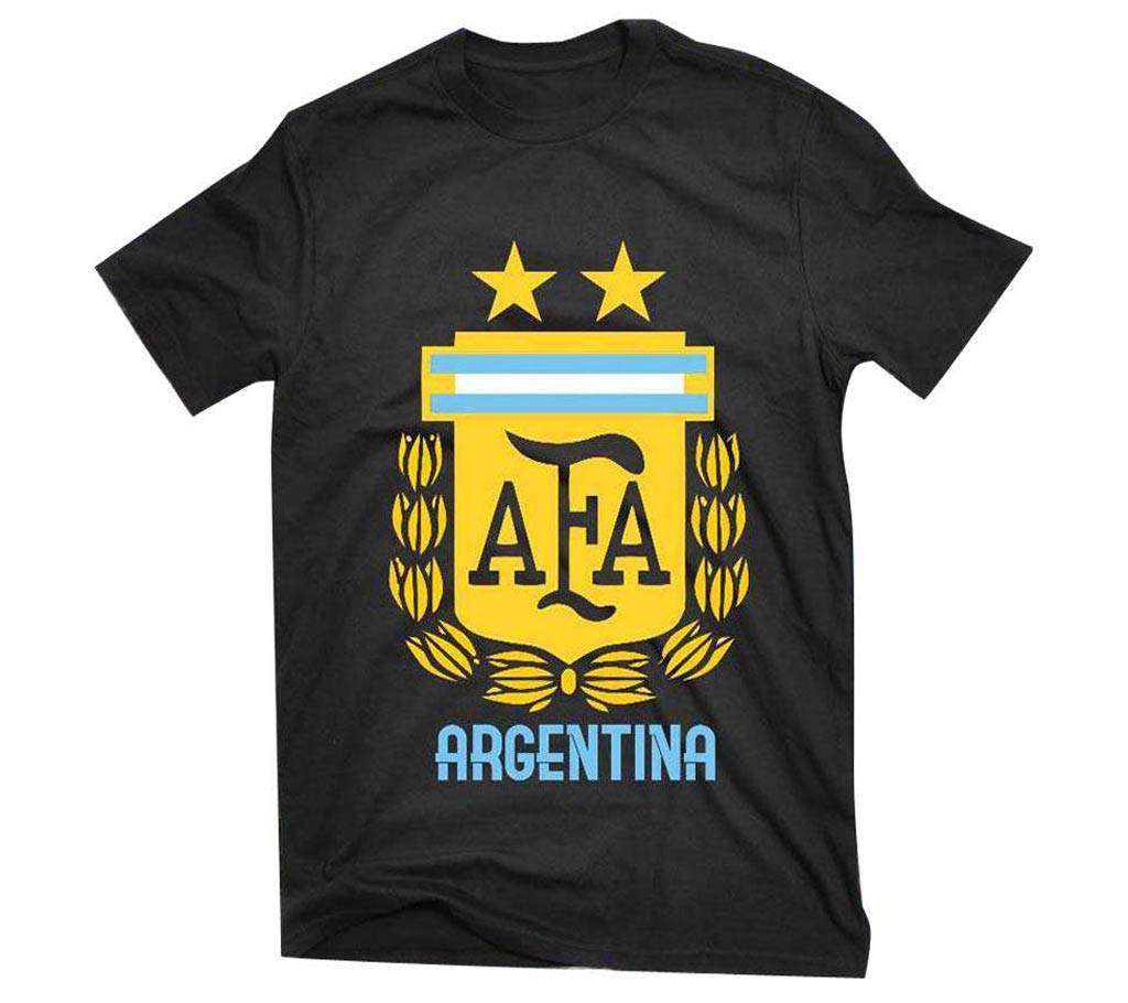 Argentina logo জেন্টস হাফ স্লিভ কটন টি-শার্ট বাংলাদেশ - 723207
