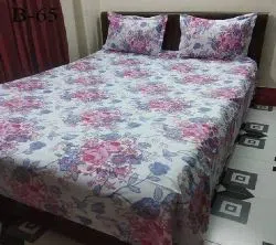 Double  Size Bed Sheet With 2 Pillow Cover