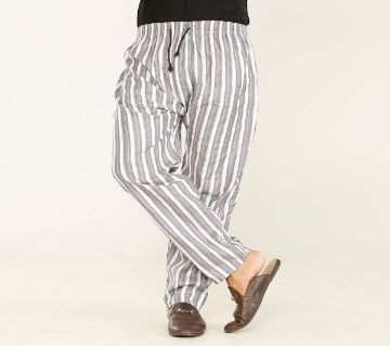 Cotton Multi Color Stripe Trouser For Men 