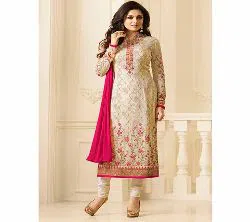   Nitya brands Unstitched Georgette Salwar kameez for Women 