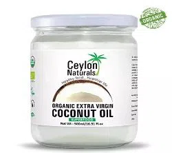 Ceylon Naturals Organic Extra Virgin Coconut Oill 500ml Sri Lanka