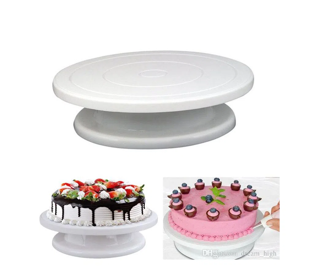 Cake Decorating Turn Table 28cm - White