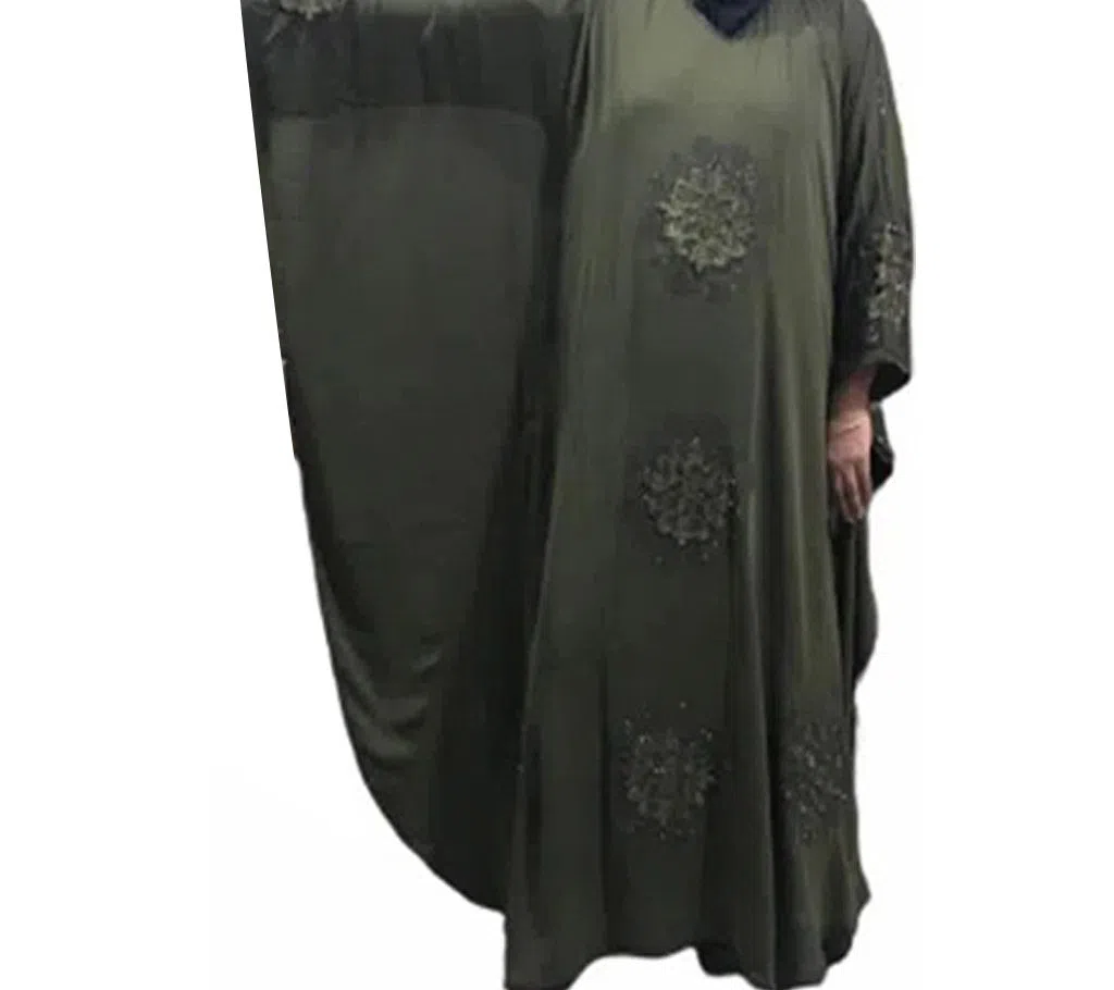 1 part abaya borka with best embrodary