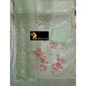 Unstitched Indian Georgette  3Ps