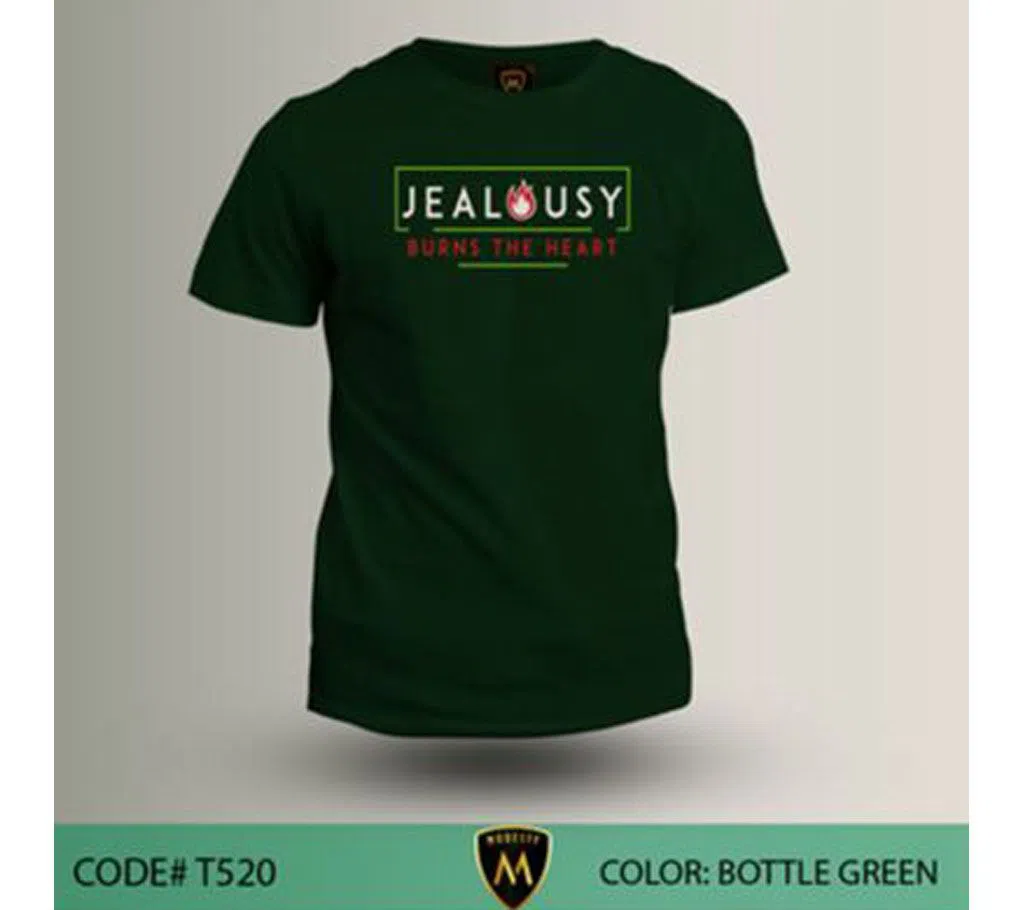 Short Sleeve Cotton T Shirt For Men Jealousy 