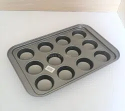 15" 12 Pcs Muffin Cake Mold TW9765