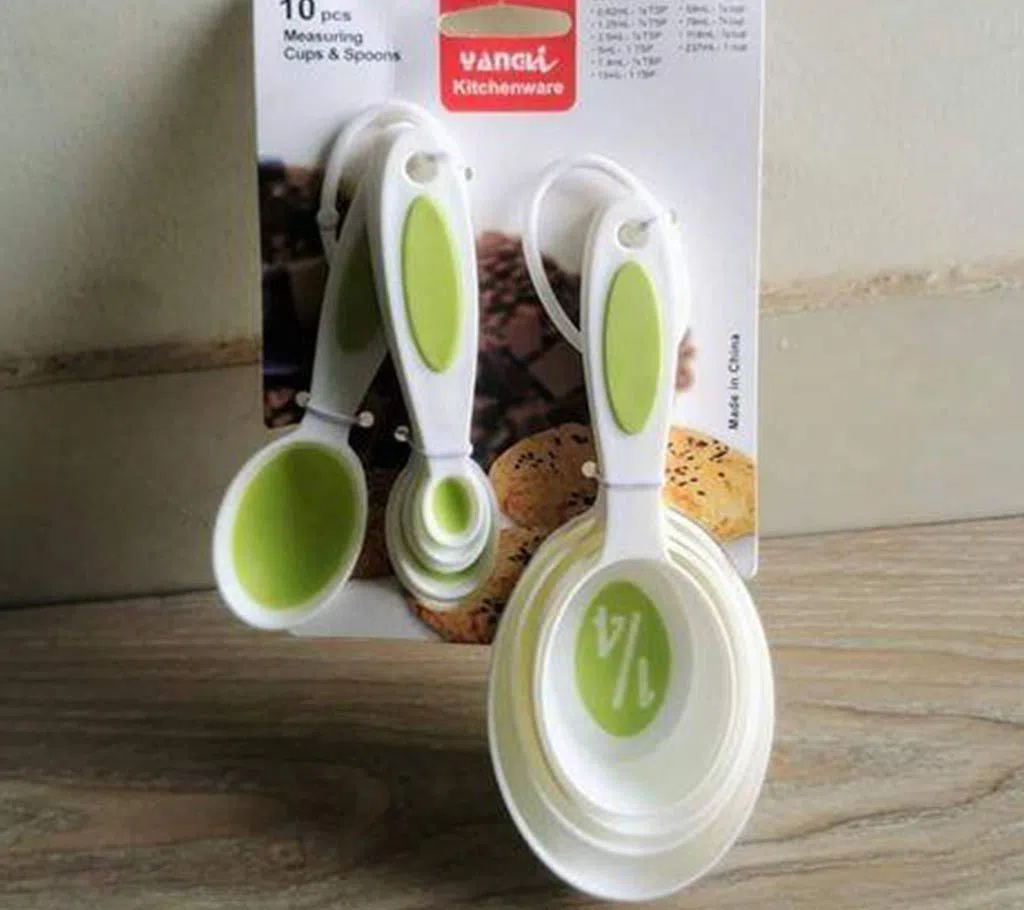 10 Pcs Measuring Cups and Spoons TW6856