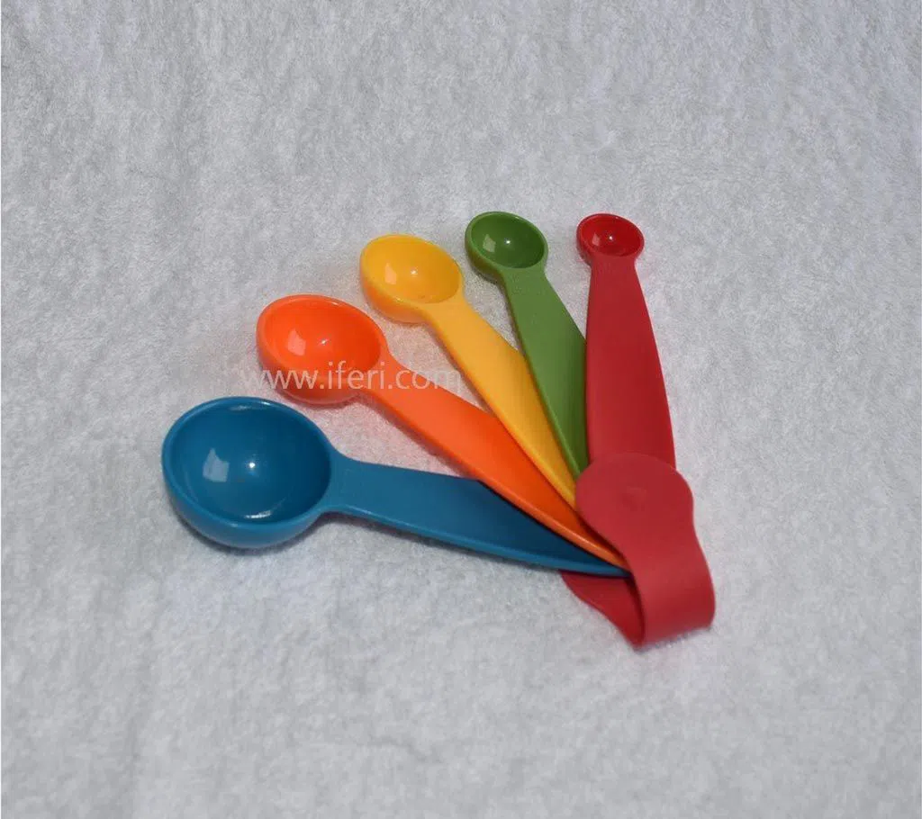 5 pcs Plastic Measuring Spoon Set D6783