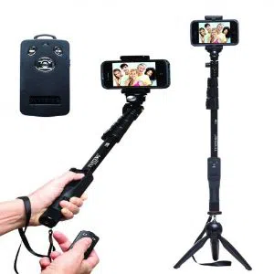 YT1288 Bluetooth Mono Pod Selfie Stick for Camera and Smartphone(Only Stick)