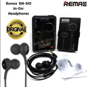 RM 510 WIRED EARPHONE REMAX - BLACK