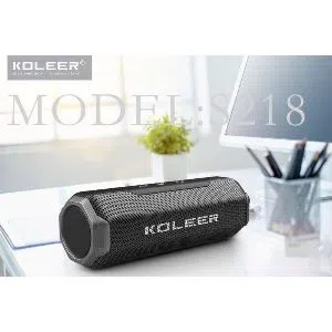 KOLEER S218 Bluetooth Speaker 1200 mAh Battery Outdoor Portable Sound Box HD Stereo Sound Bass Subwoofer