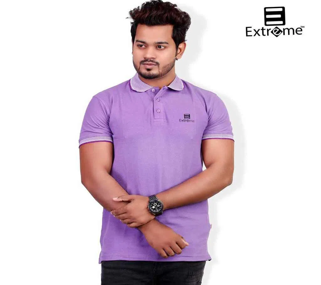 Polo Shirt -Purple Color