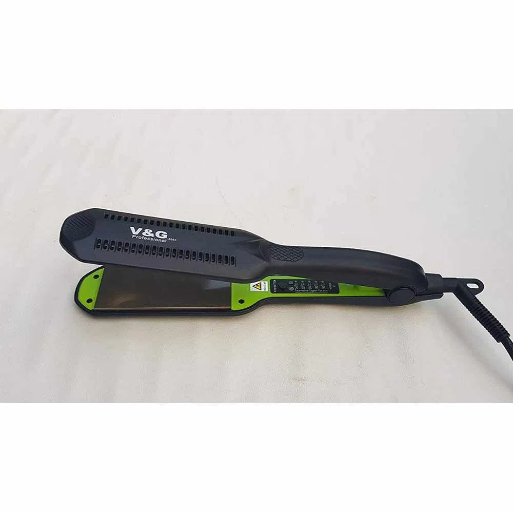 V&G Flat Hair Straightener Flat Iron With Temperature