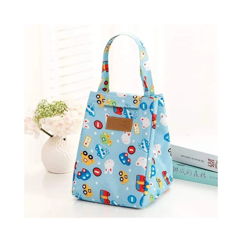 Lunch Bag Multifunction Cooler Bag Multicolor Waterproof Women Hand Pack Thermal Breakfast Box Portable Pi