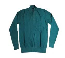 Teal green coloured knitted jumper