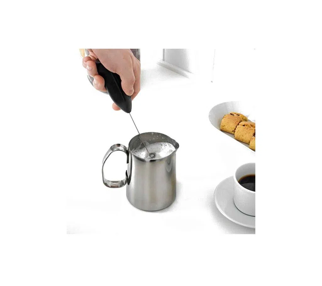 Mini Coffee Milk Egg Beater Electric Foam Hand Blender Mixer 
